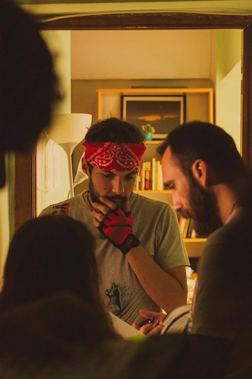 Imágen del equipo de rodaje